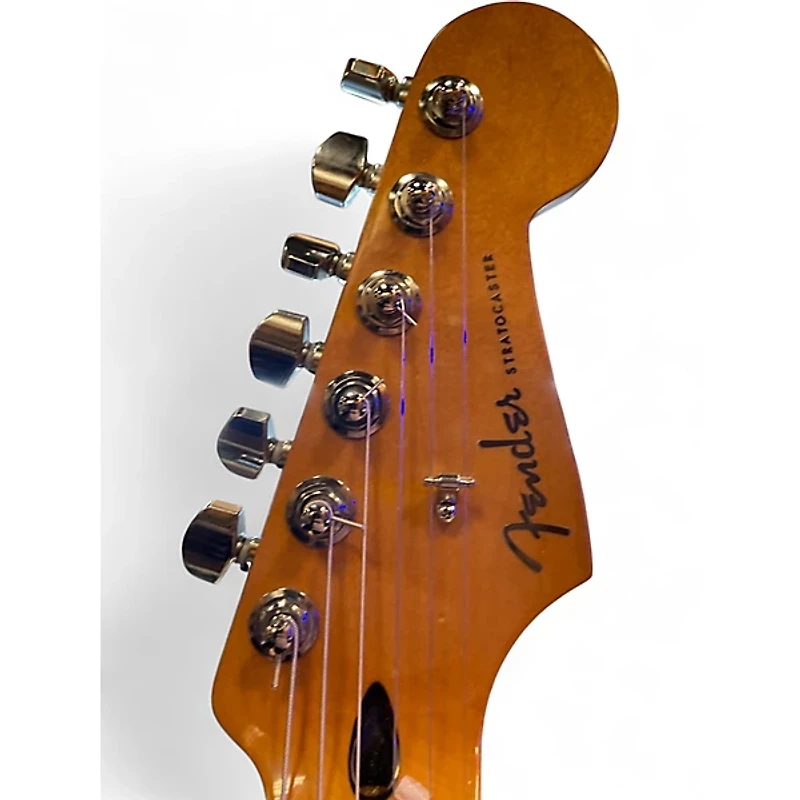 Used Fender Player Plus Stratocaster Tequila Sunrise Solid Body Electric Guitar