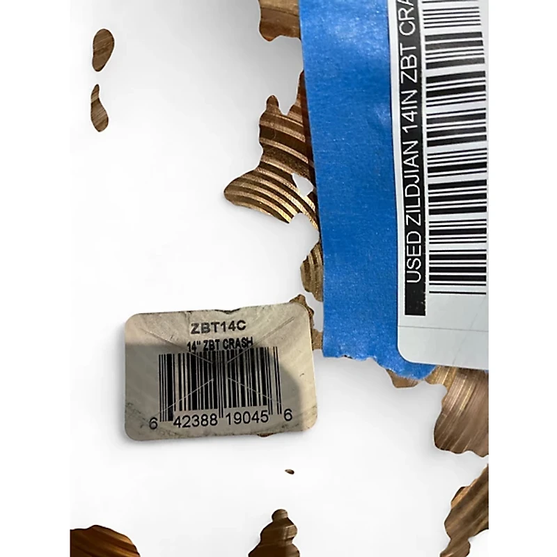 Used Zildjian 14in ZBT Crash Cymbal