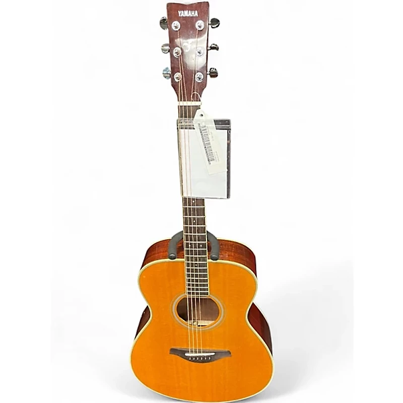 Used Yamaha FSTA TransAcoustic Concert Natural Acoustic Electric Guitar