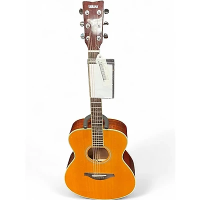 Used Yamaha FSTA TransAcoustic Concert Natural Acoustic Electric Guitar