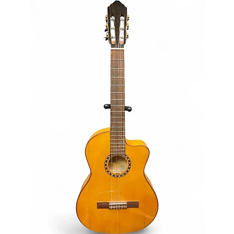 Used Lucero LFB250SCE Natural Classical Acoustic Electric Guitar