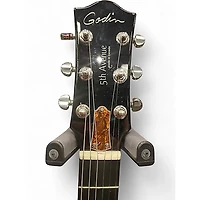 Used Godin 5TH Avenue Uptown Custom Havana Brown Hollow Body Electric Guitar
