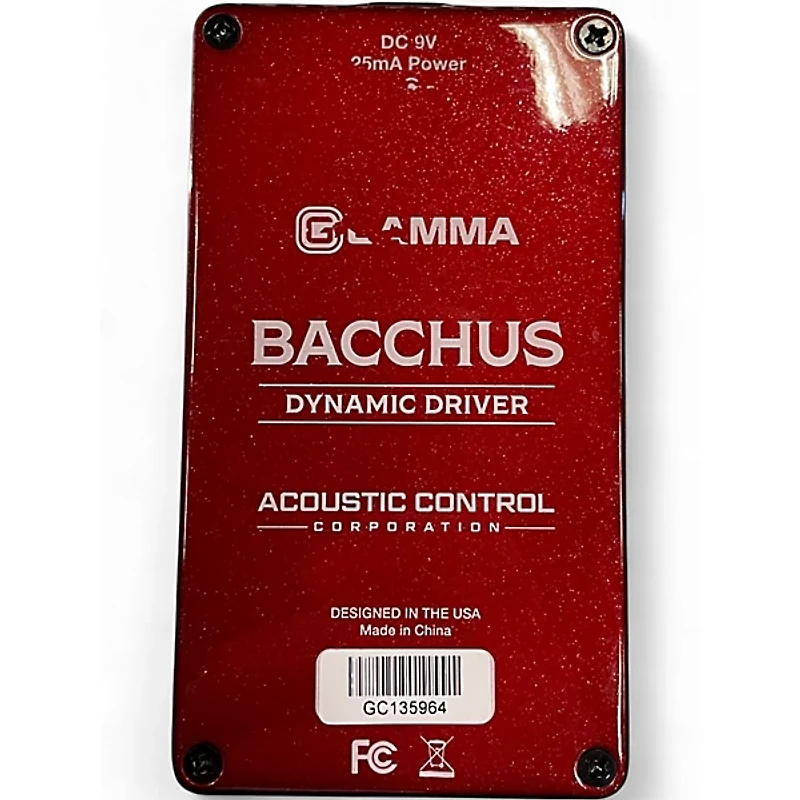 Used GAMMA BACCHUS DYNAMIC DRIVER Effect Pedal
