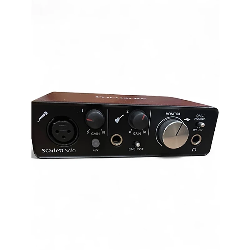 Used Focusrite Scarlett Solo Gen Audio Interface