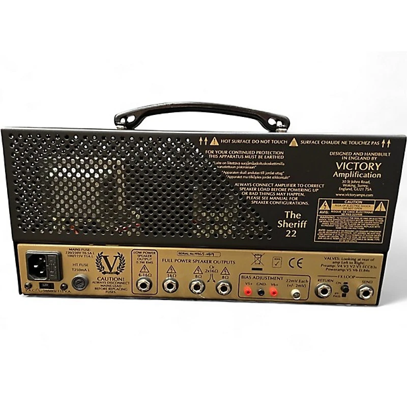 Used Victory THE SHERIFF 22 Tube Guitar Amp Head