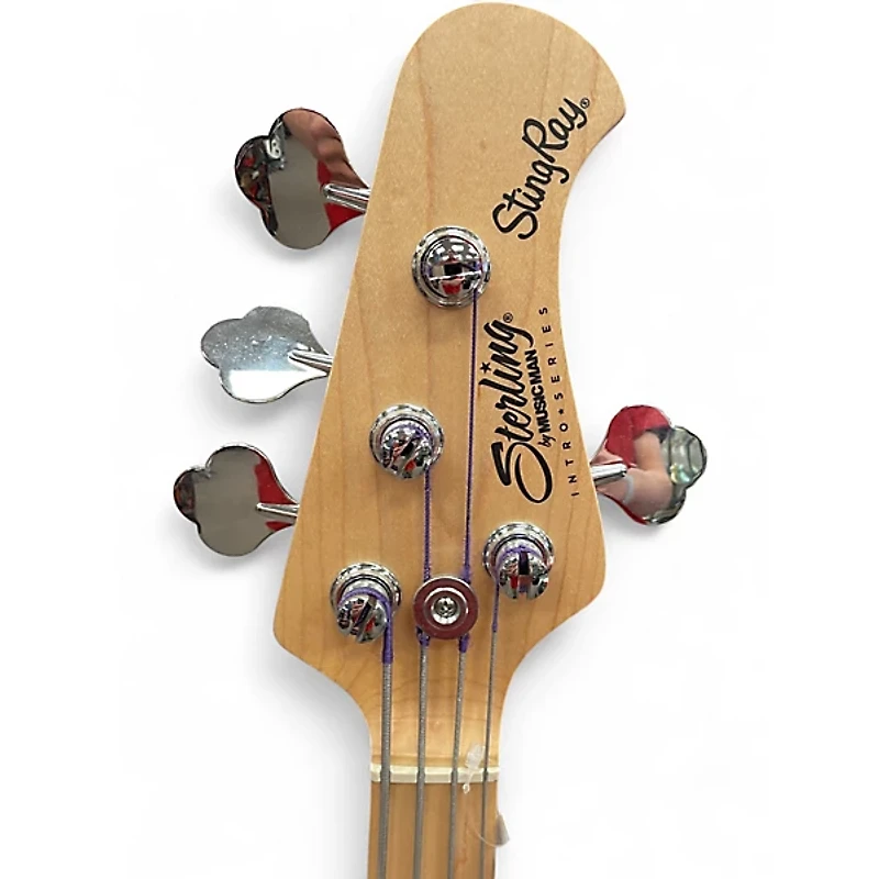 Used Sterling by Music Man STINGRAY Black Electric Bass Guitar