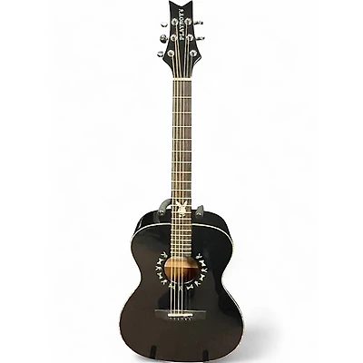 Used Playboy PBE-AC1 Black Acoustic Guitar