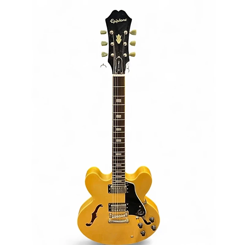 Used Epiphone ES335 Natural Hollow Body Electric Guitar