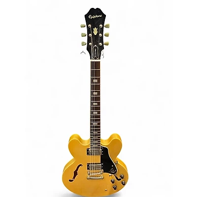 Used Epiphone ES335 Natural Hollow Body Electric Guitar