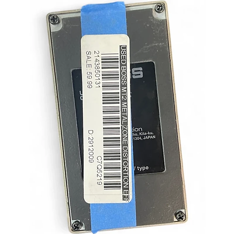 Used BOSS MT2 Metal Zone Distortion Effect Pedal