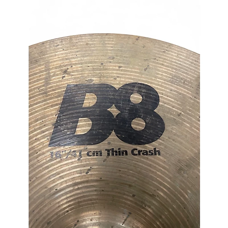 Used SABIAN 16in B8 Thin Crash Cymbal