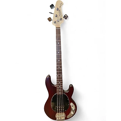 Used Sterling by Music Man Sub 4 Walnut Electric Bass Guitar
