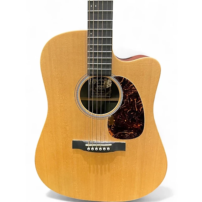 Used Martin DCPA5 Natural Acoustic Electric Guitar