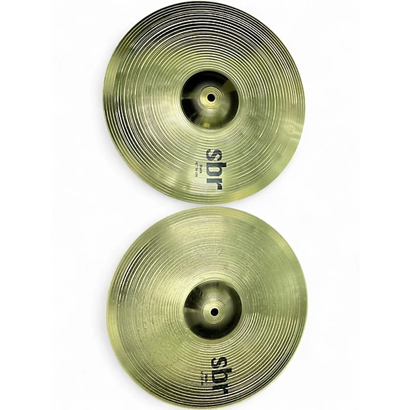 Used SABIAN 14in SBR Hi Hat Pair Cymbal