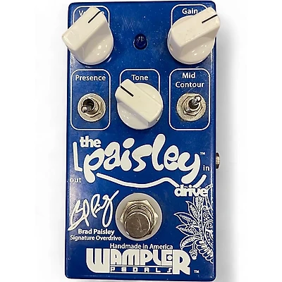 Used Wampler Brad Paisley Signature Overdrive Effect Pedal