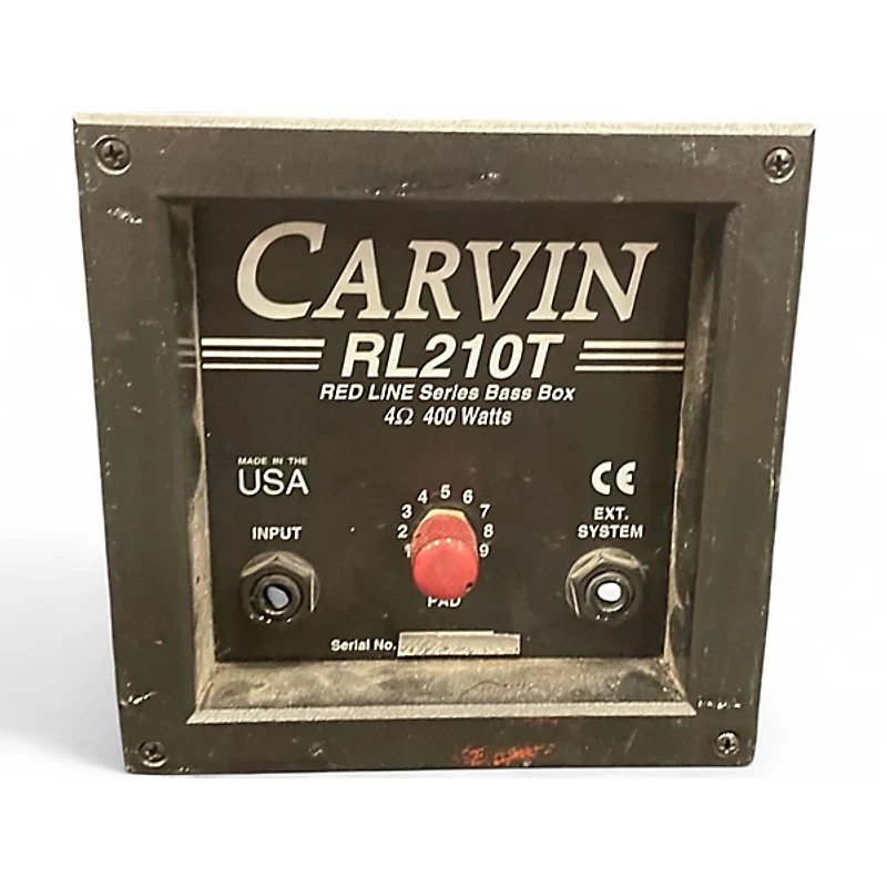 Used Carvin RL210T Bass Cabinet