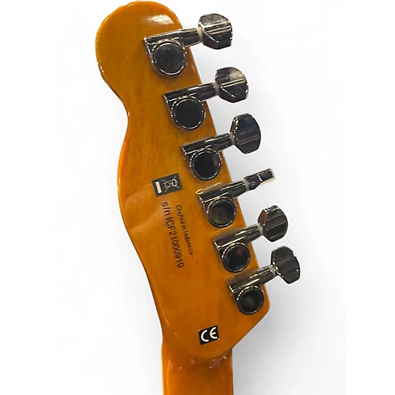 Used Fender Special Edition Custom Telecaster FMT HH Natural Solid Body Electric Guitar