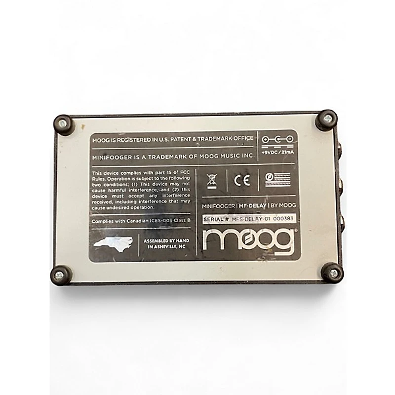 Used Moog Minifooger MF Delay Effect Pedal