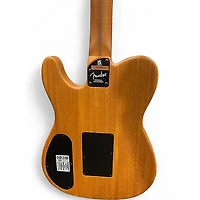 Used Fender American Acoustasonic Telecaster Black Acoustic Electric Guitar