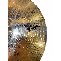 Used Paiste 14in Sound Edge Hi Hat Top Cymbal