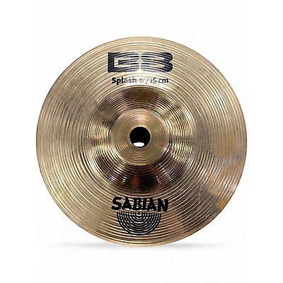 Used SABIAN 6in B8 SPLASH  Cymbal