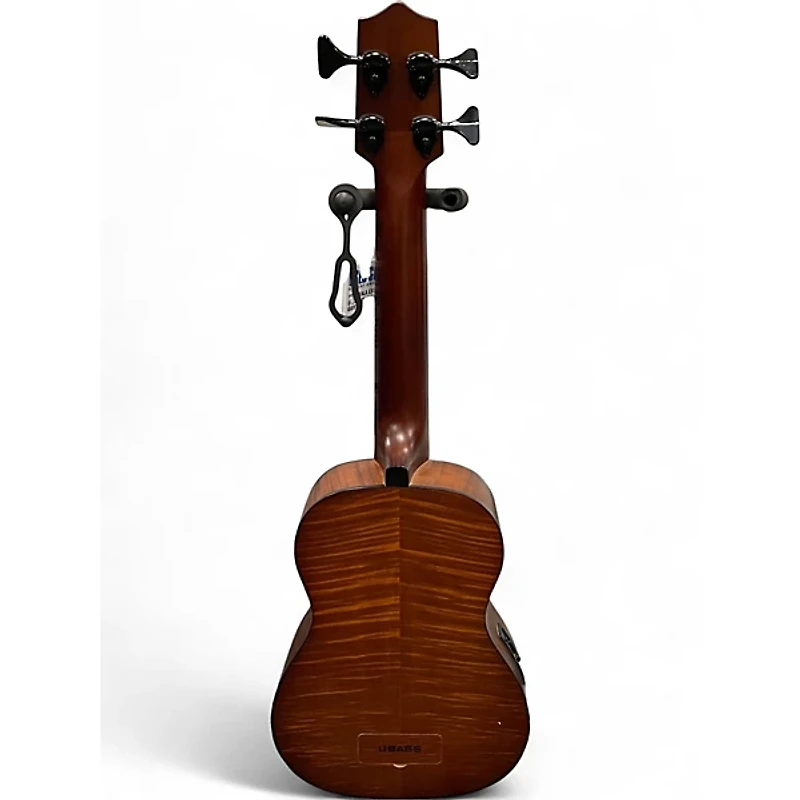 Used Kala Exotic Mahogany U-Bass Natural Acoustic Bass Guitar
