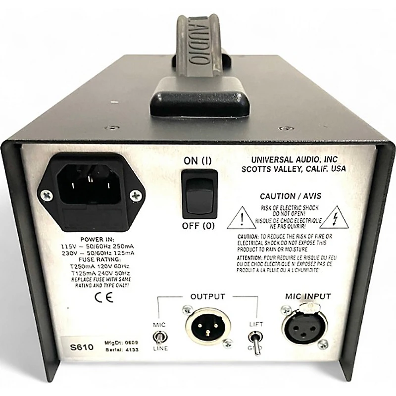 Used Universal Audio Solo 610 Microphone Preamp