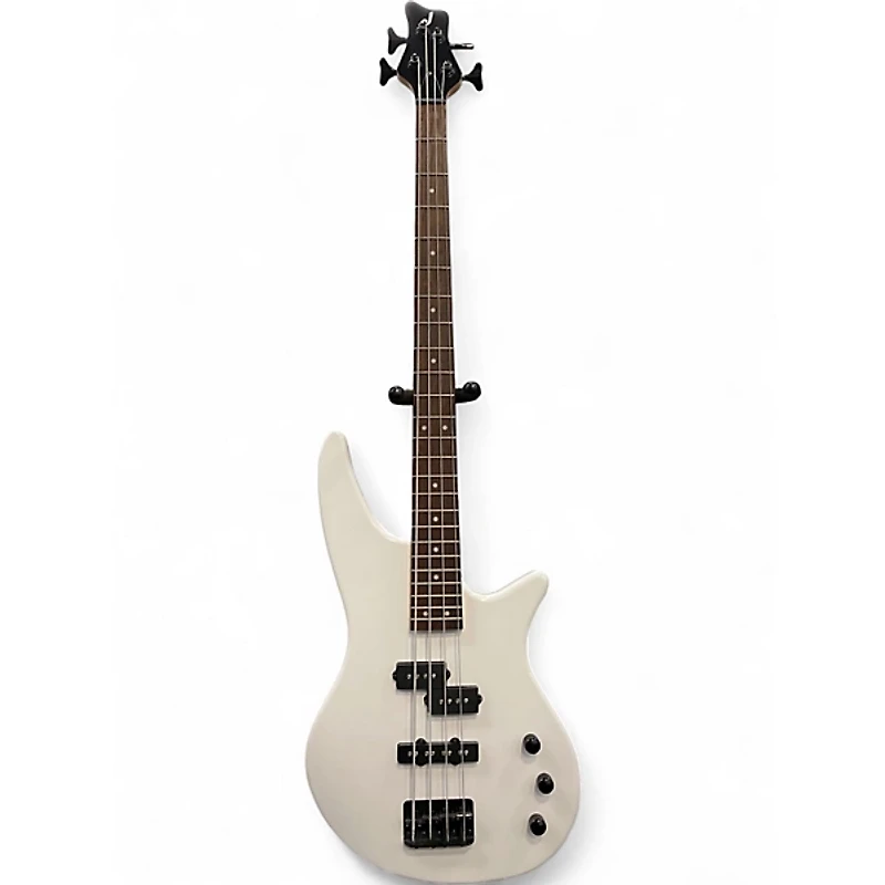 Used Jackson JS2 Spectra Snow White Electric Bass Guitar