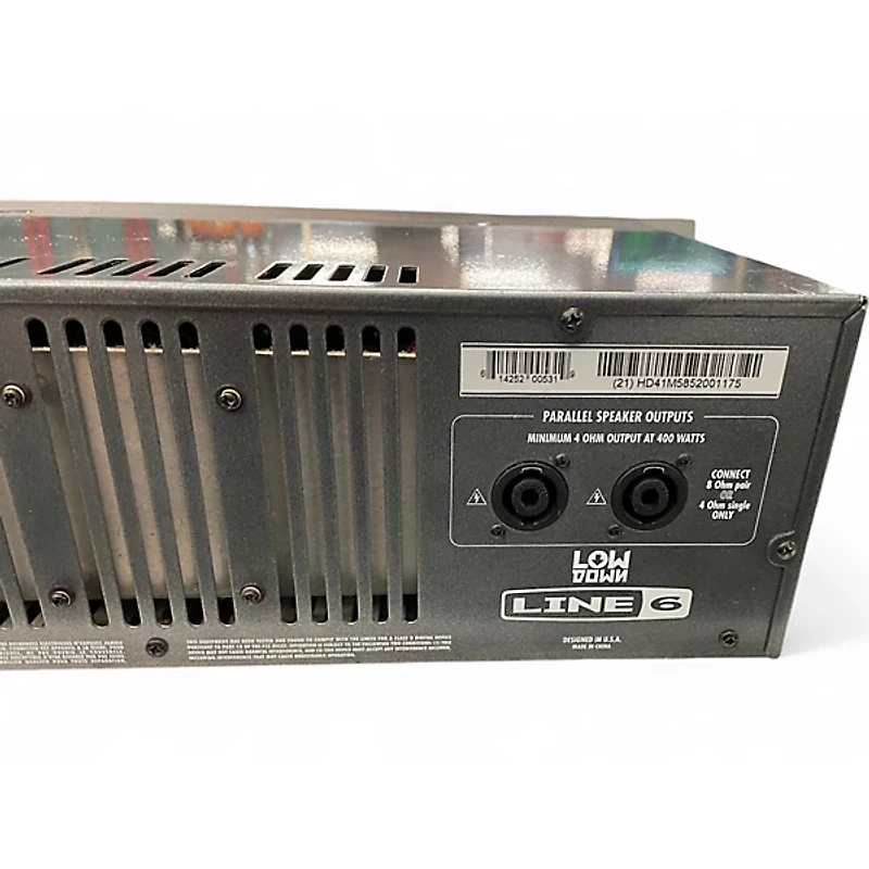 Used Line 6 HD400 Low Down 400W Bass Amp Head