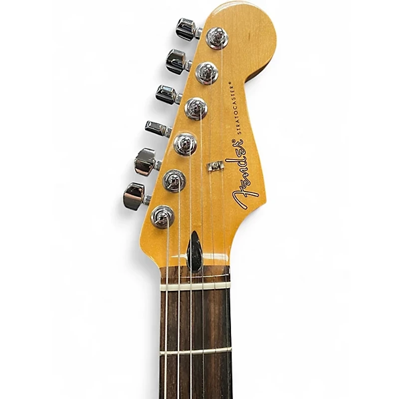 Used Fender 70th Anniversary Stratocaster Nebula Noir Solid Body Electric Guitar