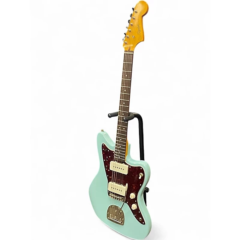 Used Squier Classic Vibe 60s Jazzmaster Daphne Blue Solid Body Electric Guitar