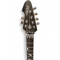 Used Schecter Guitar Research DJ Ashba Signature Satin Gray Solid Body Electric Guitar