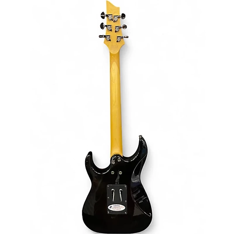 Used Ibanez AZ24P1QM DEEP OCEAN BLONDE Solid Body Electric Guitar