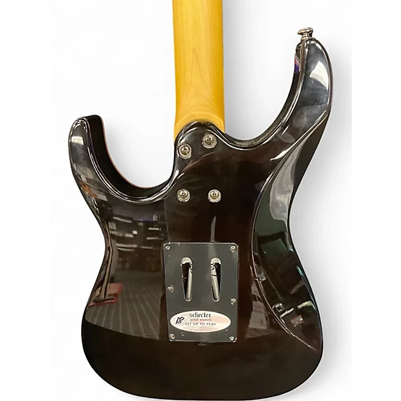 Used Ibanez AZ24P1QM DEEP OCEAN BLONDE Solid Body Electric Guitar