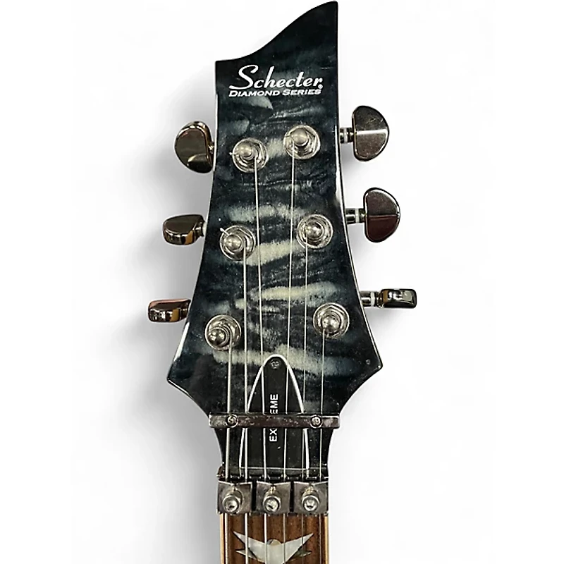 Used Ibanez AZ24P1QM DEEP OCEAN BLONDE Solid Body Electric Guitar