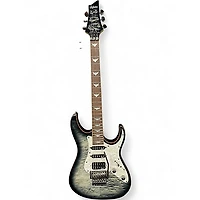 Used Ibanez AZ24P1QM DEEP OCEAN BLONDE Solid Body Electric Guitar