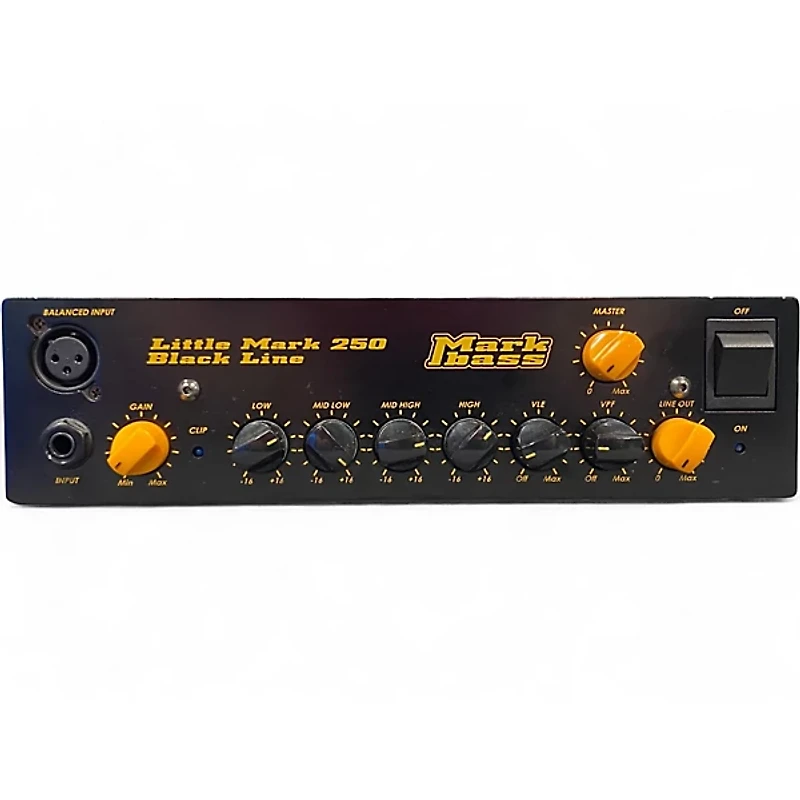 Used Markbass Little Mark Backline 250 250W Bass Amp Head