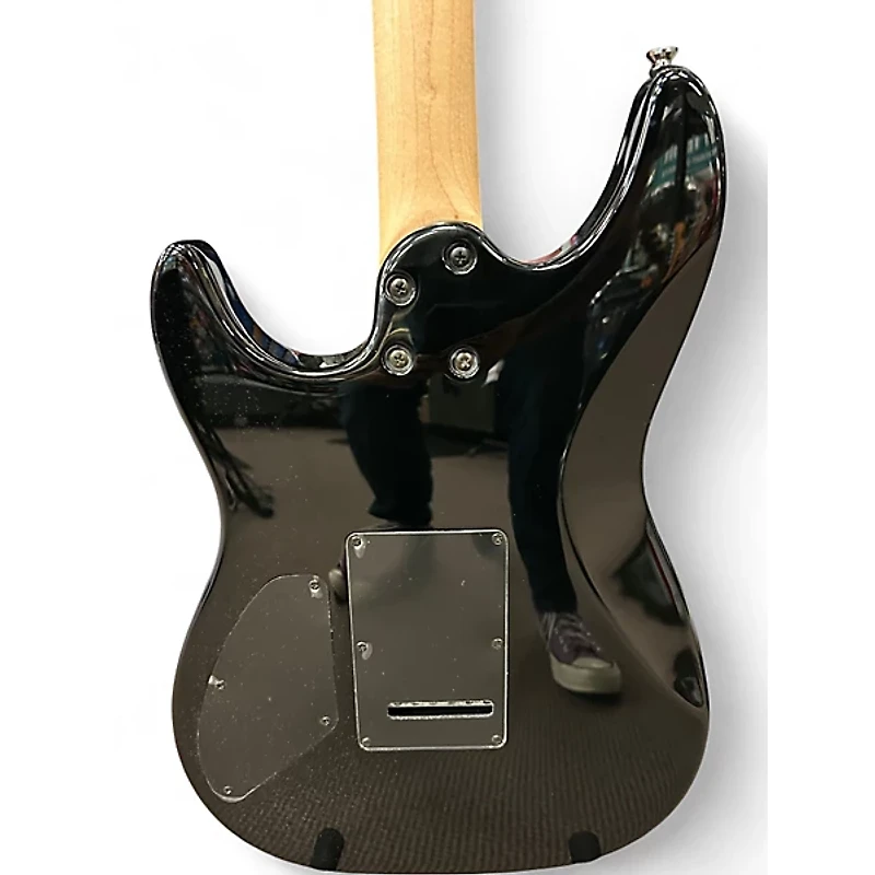 Used Laguna LE300 Black Solid Body Electric Guitar