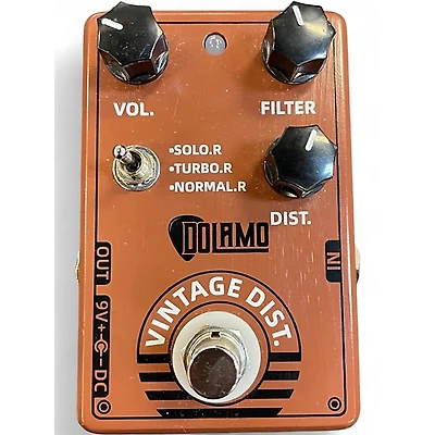 Used Dolamo VINTAGE DISTORTION Effect Pedal