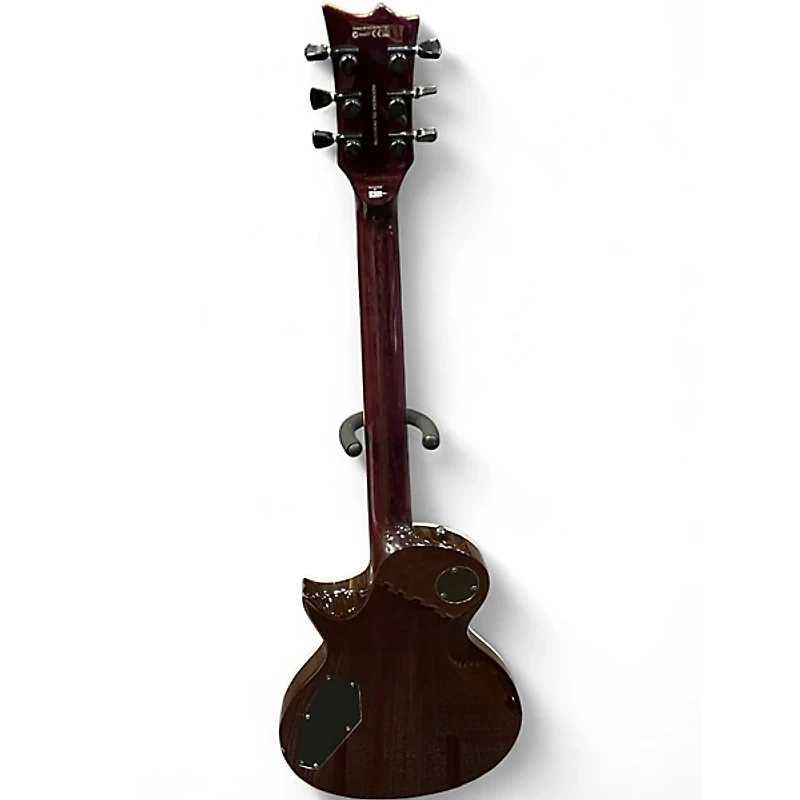 Used ESP LTD EC1000 Deluxe Trans Purple Solid Body Electric Guitar