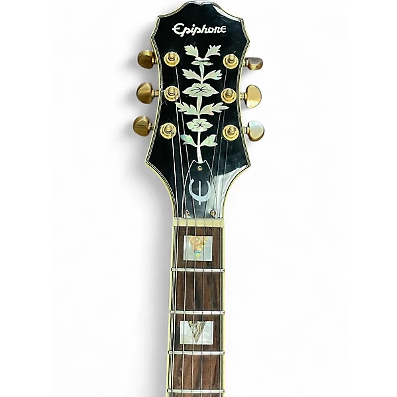 Used Epiphone Sheraton II Natural Hollow Body Electric Guitar