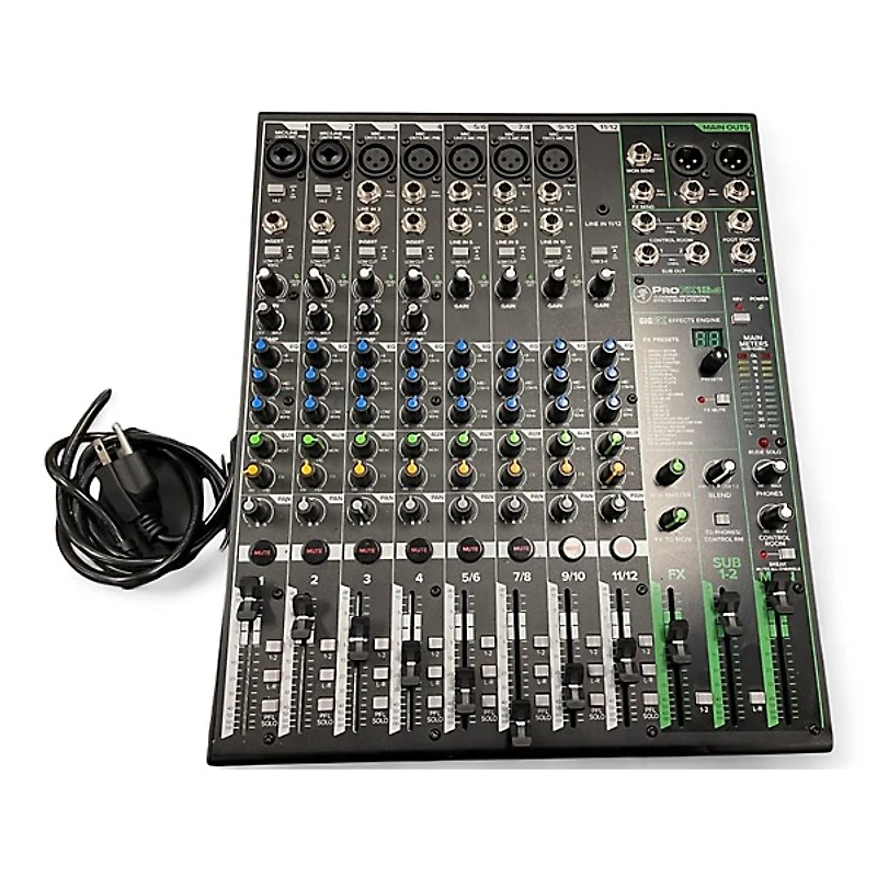 Used Mackie profx12 v3 Unpowered Mixer