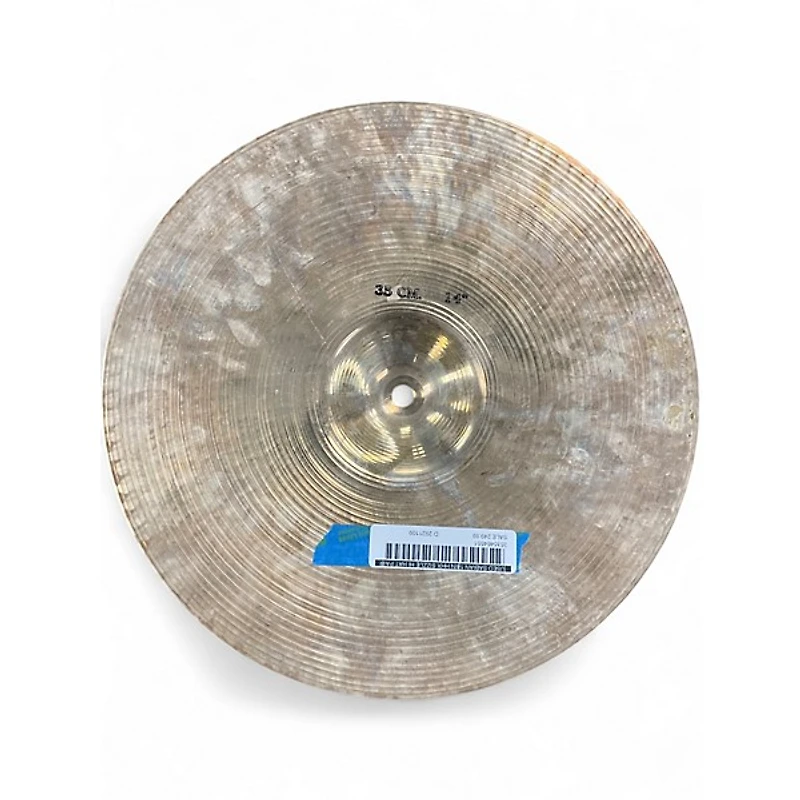 Used SABIAN 14in HHX Sizzle Hi Hat Pair Cymbal