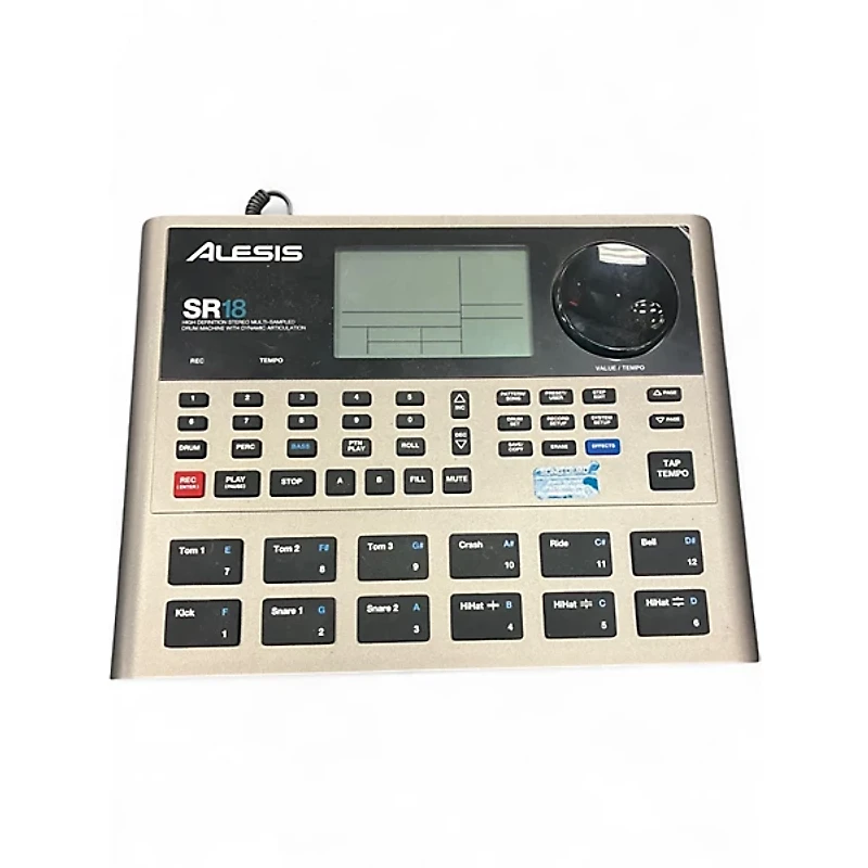 Used Alesis SR18 Drum Machine