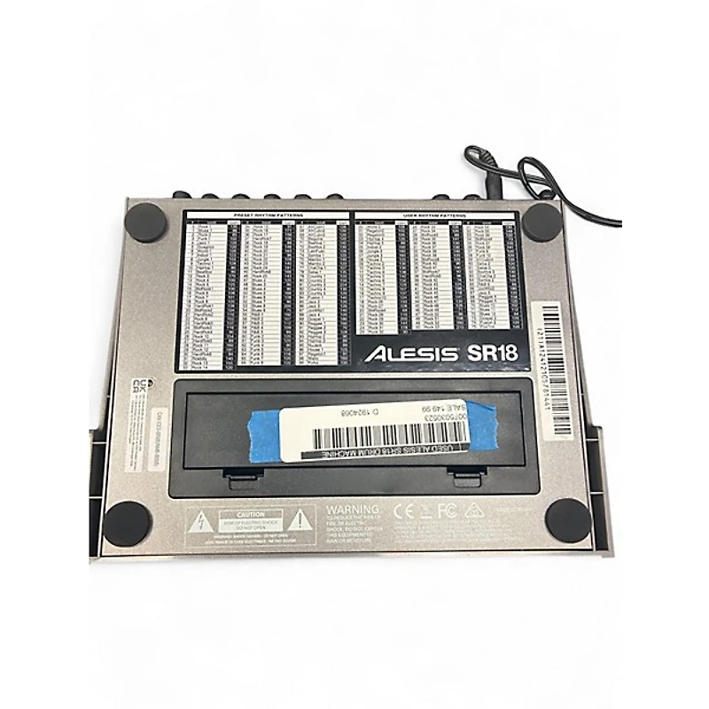 Used Alesis SR18 Drum Machine