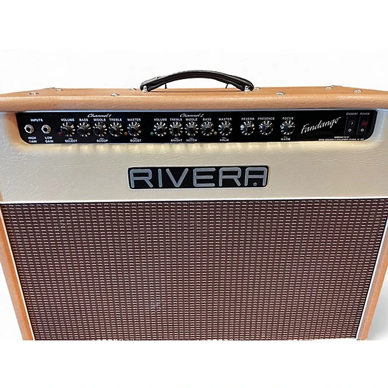 Used Rivera Fandango 55W 2x12 Tube Tube Guitar Combo Amp