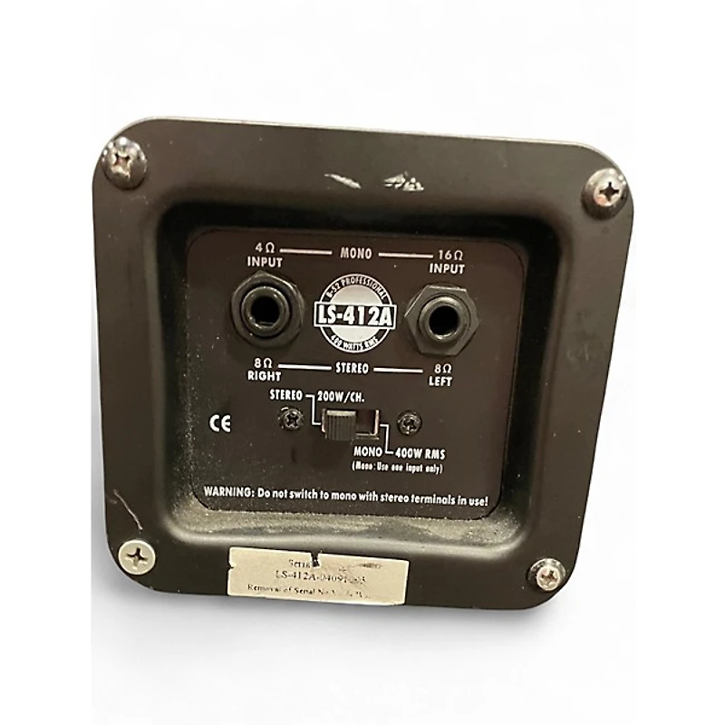 Used B-52 LS412A 4x12 400W Slant Guitar Cabinet