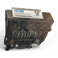 Used Electro-Harmonix Metal Muff Distortion With Top Boost Effect Pedal
