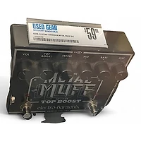 Used Electro-Harmonix Metal Muff Distortion With Top Boost Effect Pedal