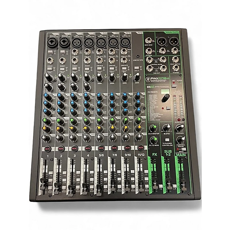 Used Mackie PROFX12 Unpowered Mixer